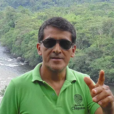 Rómulo Galarza - Fundador de Laberintos del Chiguaza