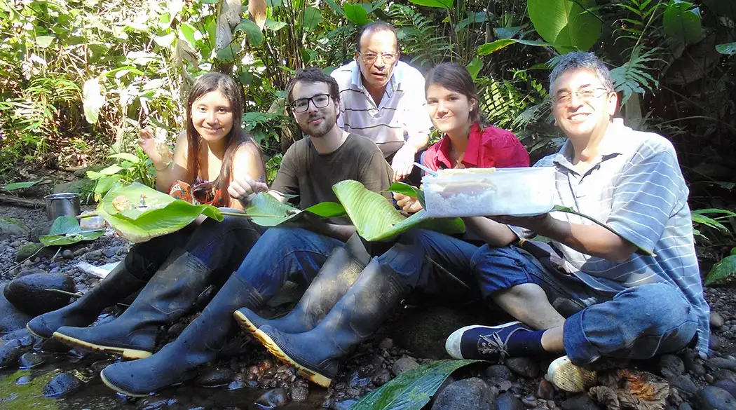 Maravilla natural de la Amazonía ecuatoriana
