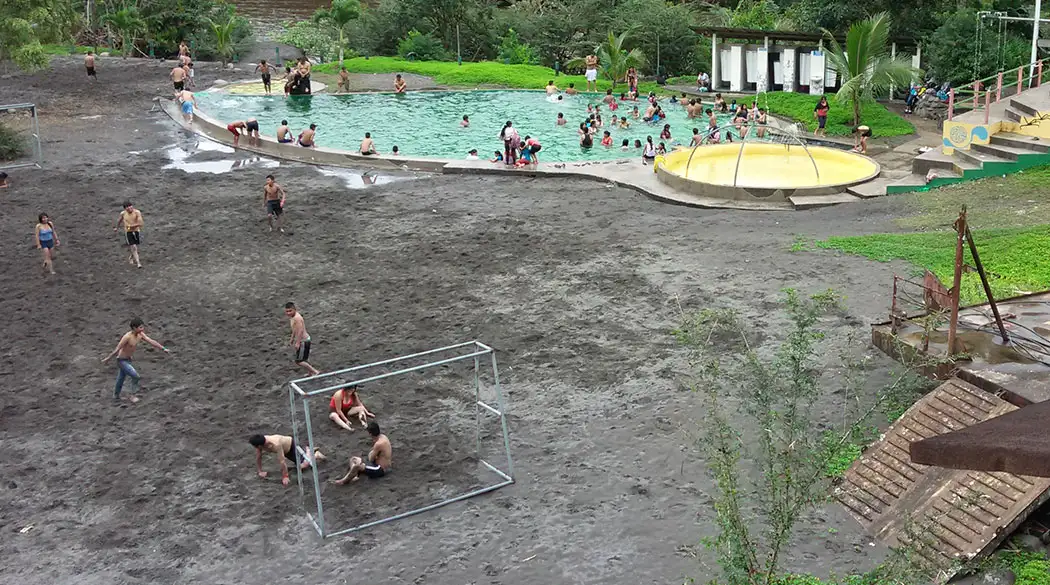 Canchas de arena fina en Laberintos del Chiguaza