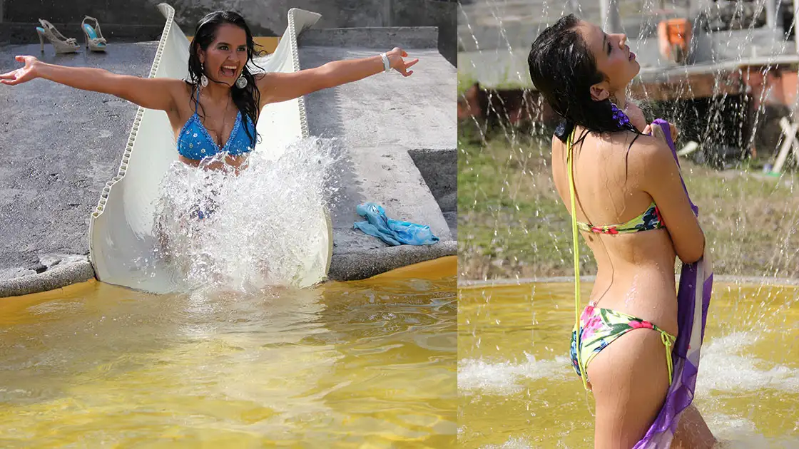 Piscinas pequeñas redondas